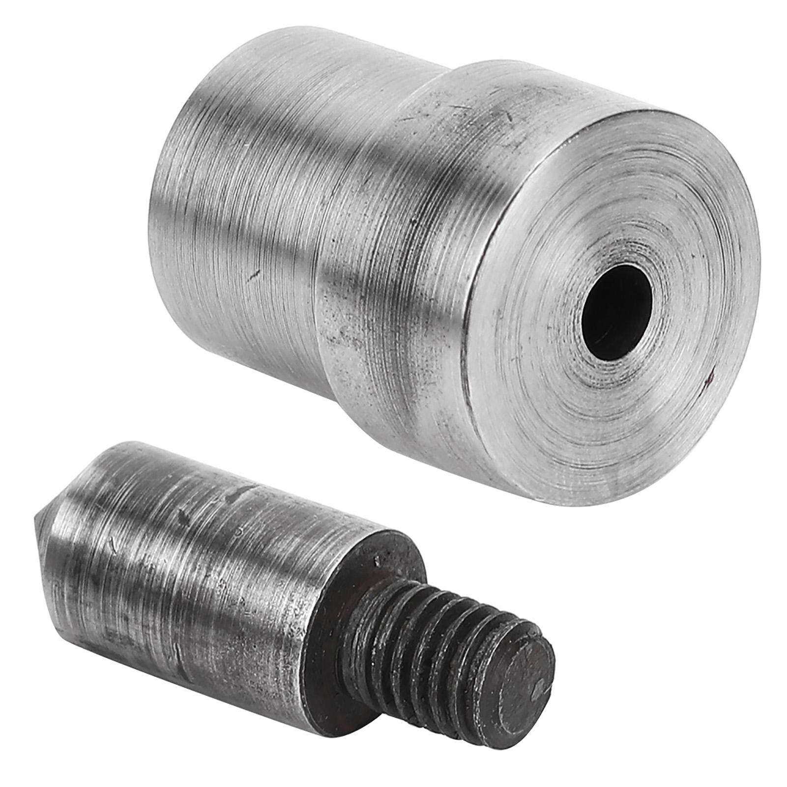 2 pièces 1,5-16mm Acier 45# Moule de poinçonnage Perforateur de trou creux Outil de poinçonnage de ceinture en cuir 5.0mm