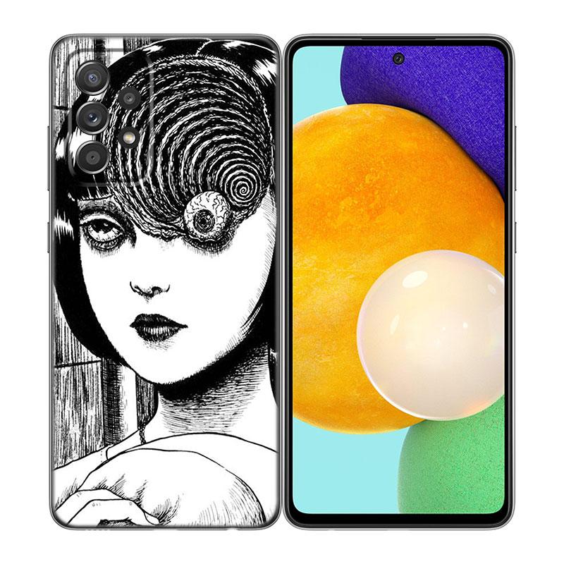 Japanese Horror Manga Phone Case For Samsung A13 A22 A24 A32  A23 A25 A34 A35 A52S A53 A54 A55 A73 A12 A14 A15 A31 A33 A50 A51