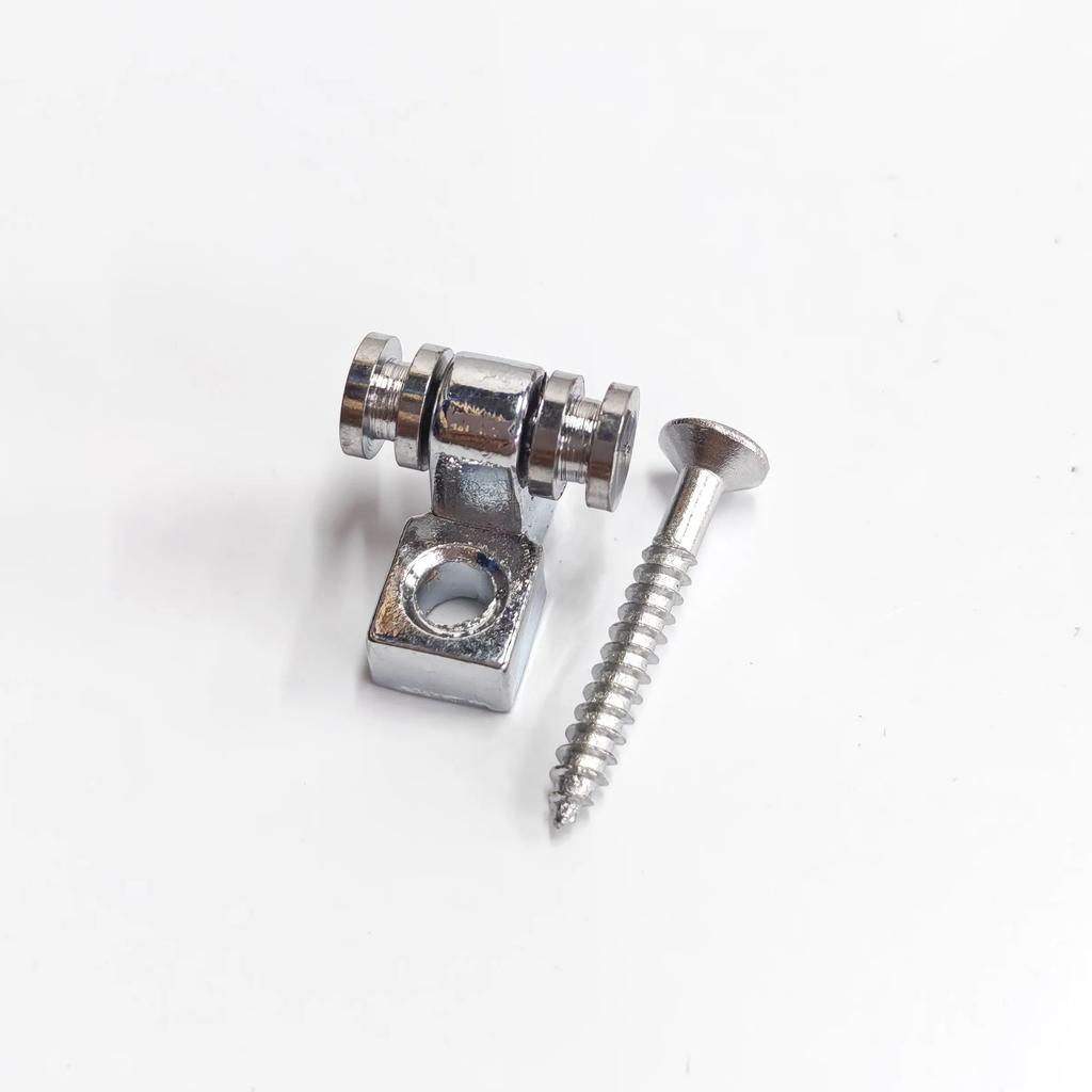 FLEOR 10pcs Metal Electric Guitar Roller String Retainer String Trees String Guides for ST/TL Style Guitar