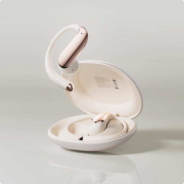 Wopin Open-Ear Wireless Bluetooth Headphones with Noise Cancellation for Cycling