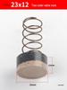 One-Way Check Valve Kit for Piston Air Compressor: Includes Valve Core, Spring, Plug, Stopper, and PTFE Valve Core