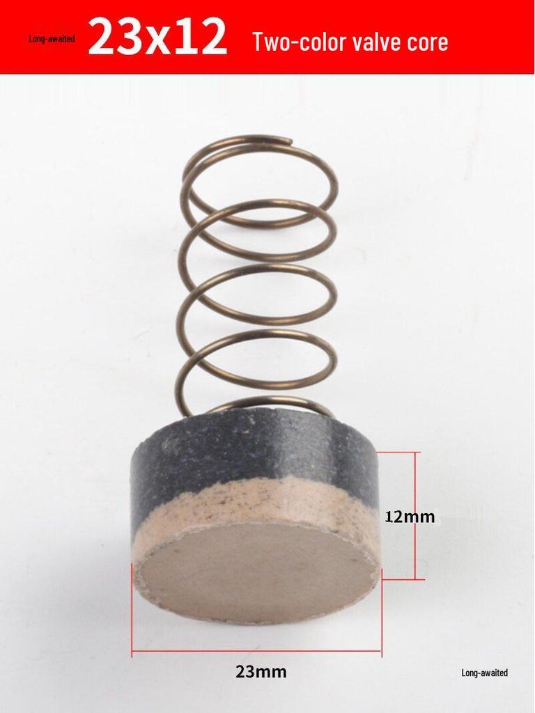 One-Way Check Valve Kit for Piston Air Compressor: Includes Valve Core, Spring, Plug, Stopper, and PTFE Valve Core