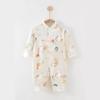 Class A Pure Cotton Long Sleeve Newborn Romper - Boneless Baby Onesie Pajamas