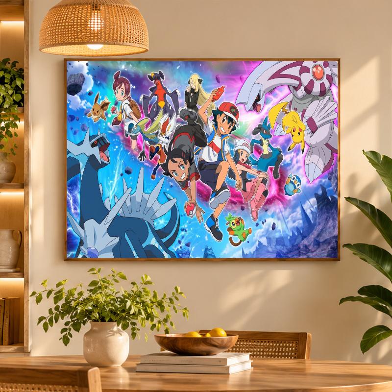 5D Diamond Painting Pokémon DIY Full Drill Diamond Art Kit Home Decoration