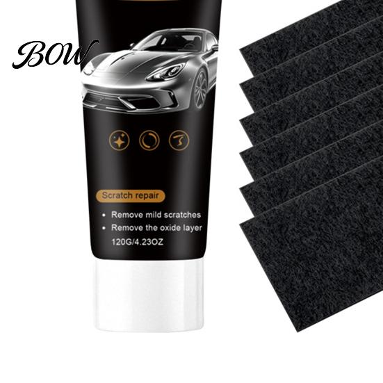 Nano Repair Car Scratch Auto Paint Remover, 120ml Remover Wax, Vehicle Polish Polishing Compound, Easy Restoration & Agent for Shine Removal