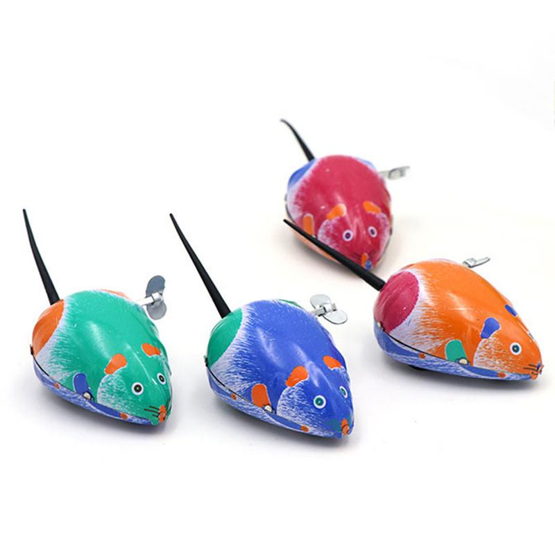 Tin Wind Up Clockwork Iron Frog Rabbit Cock Party Toys Leisure Props Cartoon Cute Design Festival Gathering Gifts for Guests TMZ