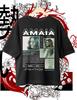 2526 Estate 100% Cotone Amaia Montero Maglietta per Amanti della Musica alla Moda a Maniche Corte e Traspirante Unisex e da Donna