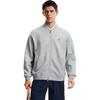 Fila Tennis Sports Minimalist Loose Fit Stand Collar Zip Knit Sweater Unisex Sweater A51U613501F-MG
