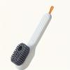 All-in-One Shoe Brush with Integrated Soap Holder for Effortless Cleaning