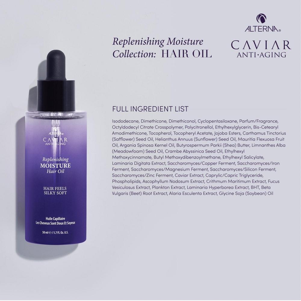 Alterna Caviar Anti-Âge Huile Capillaire Hydratante Réparatrice 1,7 oz