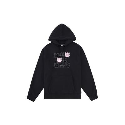 Levis X Pokemon Kollaboration Bedruckter Pullover Langarm Sweatshirt Herren Sweatshirt Schwarz 59216-0002