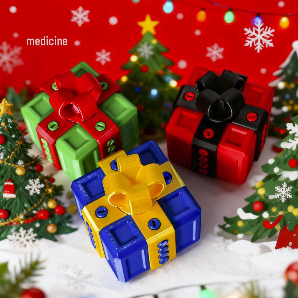 3D Baskılı Sinir Bozucu Hediye Kutusu - Yeni Tarz Oyuncak Sürprizi