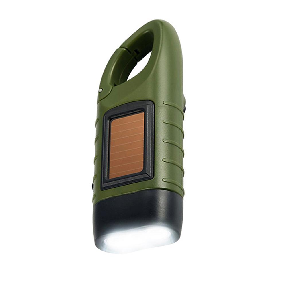 Solar Camping Light Hand Crank Emergency Flashlights Outdoor Survival Torches