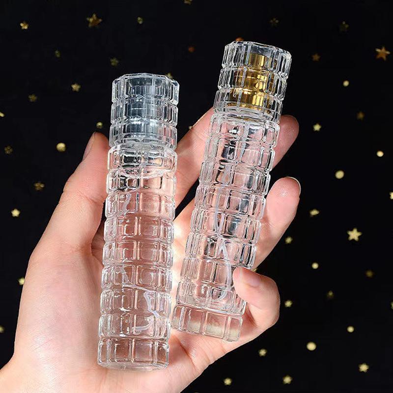 1Pc 30Ml Glass Perfume Bottle Portable Refillable Travel Cosmetic Container