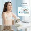 Portable Folding Handheld Fan with Umbrella Clip for Outdoor Use