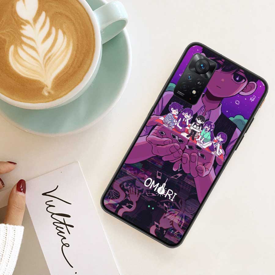 Game O-Omori C-Cartoon Phone Case For Xiaomi Redmi Note 12 Plus 12S 11 11T Pro 5G 11E 11S 4G 10 10S 9 9S 9T 8 8T 7 Cover Shell C