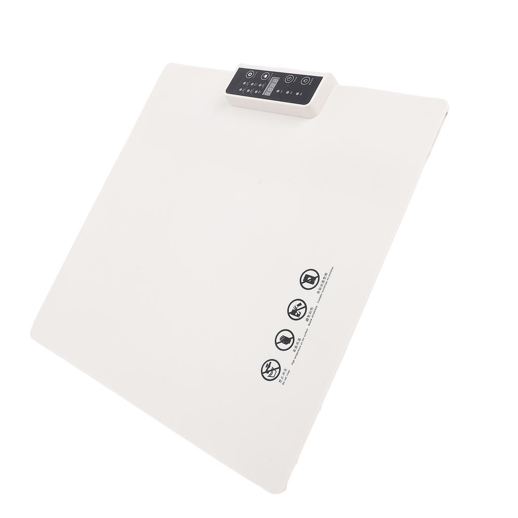Electric Warming Tray Rollable Full Heating with 5 Temperature Settings 1H 2H 4H Timer Silicone Food Warmer for Gatherings Parties Daily Use