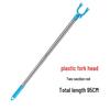 Stainless Steel Retractable Clothes Drying and Retrieval Pole for Home, Dorm, and Balcony.