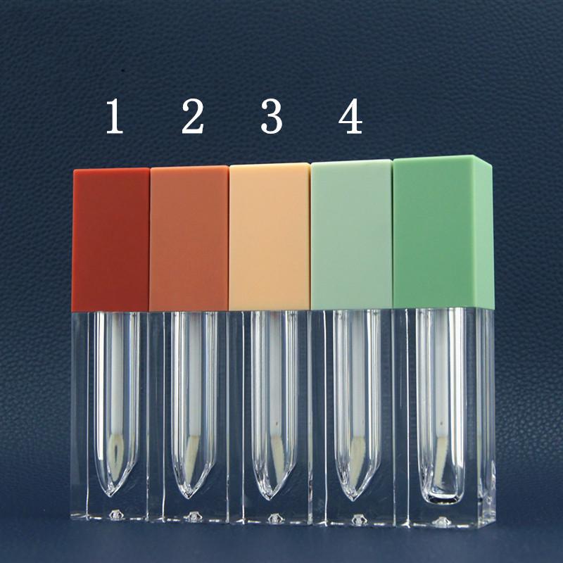 Multi-Color Frosted Lip Glaze Tube with Logo Print
