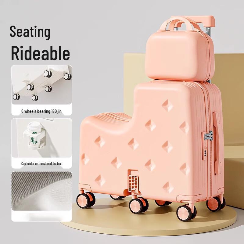 Детский чемодан-спиннер для катания