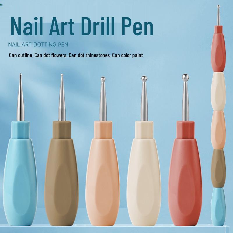 Creative Rhinestone Flower Dotting Pen for Nail Art