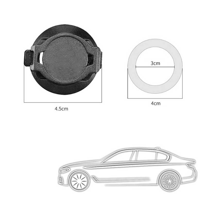 1pc Universal Car Interior Accessories Car Engine Start Stop Button Decoration Cover Car Ignition Switch Rotating Protection Cap
