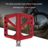 2Pcs Bike Pedals Good Airtightness Sufficient Width Good Grip Anti Slip Studs     Pedals for Mountain Bike