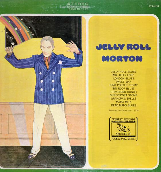 

LP Record JELLY ROLL MORTON Jelly Roll Morton FS267 Everest Records 1981 US Jazz Used