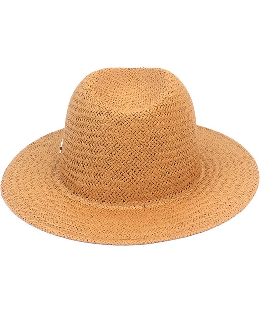 Yunibeosyeolkemiseuteuli Swing Basic Brown Simple Fedora Summer Fedora