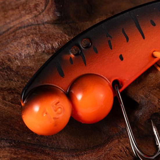 Angelköder Hartköder mit scharfem Haken Realistisch aussehend Leuchtende Farbe