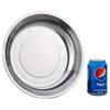 Stainless Steel Deep Dish Round Plates (10-Pack)