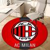 1pc Football Team (7) Design Printed Area Round Carpet for Bedroom Living Room Home Decor Rugs Mat Non Slip Mat Rug for Bedside