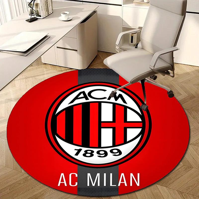 1pc Football Team (7) Design Printed Area Round Carpet for Bedroom Living Room Home Decor Rugs Mat Non Slip Mat Rug for Bedside