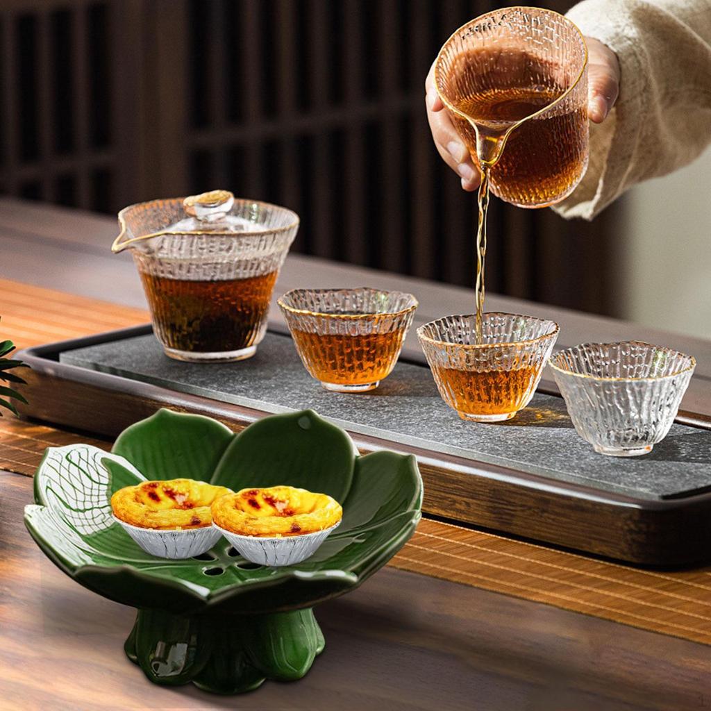 Miska na owoce, chińska herbata, taca na przekąski, dekoracja domu, deser, serwowanie na święta