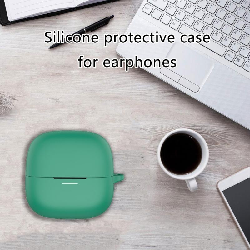 Full Body Silicone Protections Case For Buds 6Pro Wireless Earbuds Shell Durability Covers Sleeve With Carabiner