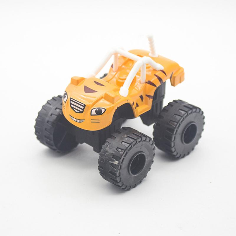 6Pcs Racing Car Blaze And The Monster Machines Miracle Crusher Truck Toys Vehicle Car Transformation Toys Best Gifts For Kids