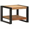 VidaXL Coffee Table 50x50x38 Cm Solid Acacia Wood, Side Table, Living Room Table, Accent Table, End Table, Table 4102722