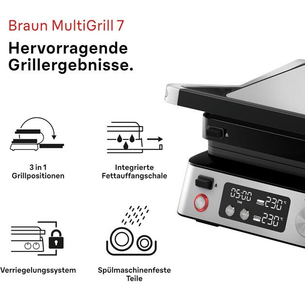 Grill Braun CG 7040 Multigrill 7 (0X17900001)