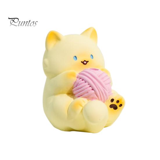 Cat Whisker Holder Cute Collector 3D Cartoon Sculpture Pet Beard Resin Car Decoration Vase Mini Vibrissae Keepsake Sympathy Gift for Lovers