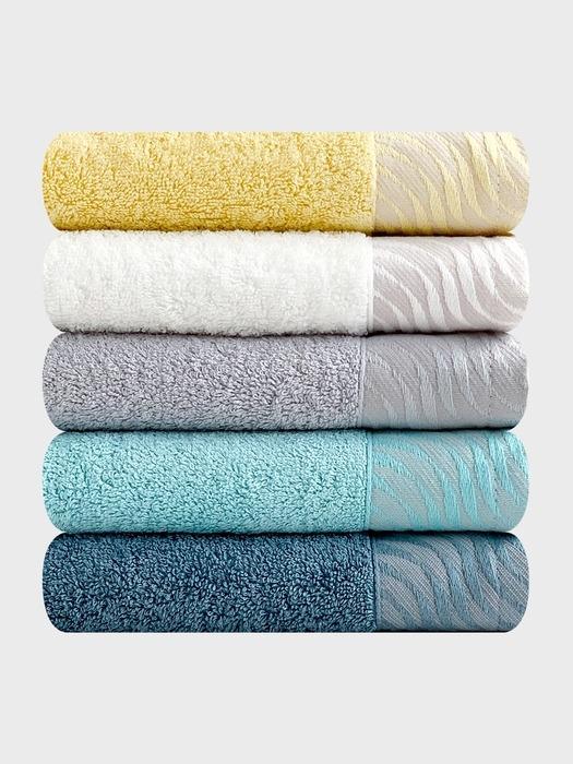 Songwol towel Shaboren wave [5P] 5 yellow sheets