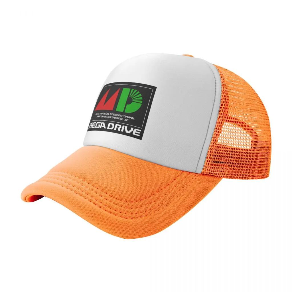 Mega Drive MDJP Logo Baseball Cap Golf Streetwear Snap Back Hat Girl Men's