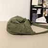 Washed Canvas Shoulder Bags Large Capacity Cott Biker Bags Korea Style Cloth Satchels Women 100% Cott Pastoral Tooling Bags