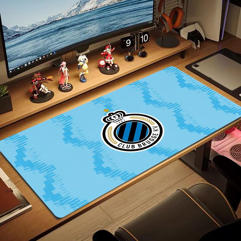 Club Brugge KV Print Cushion Non-slip Laptop Tablet Big Mousepad XXL Mat Mini PC Playmat With Lock Edge