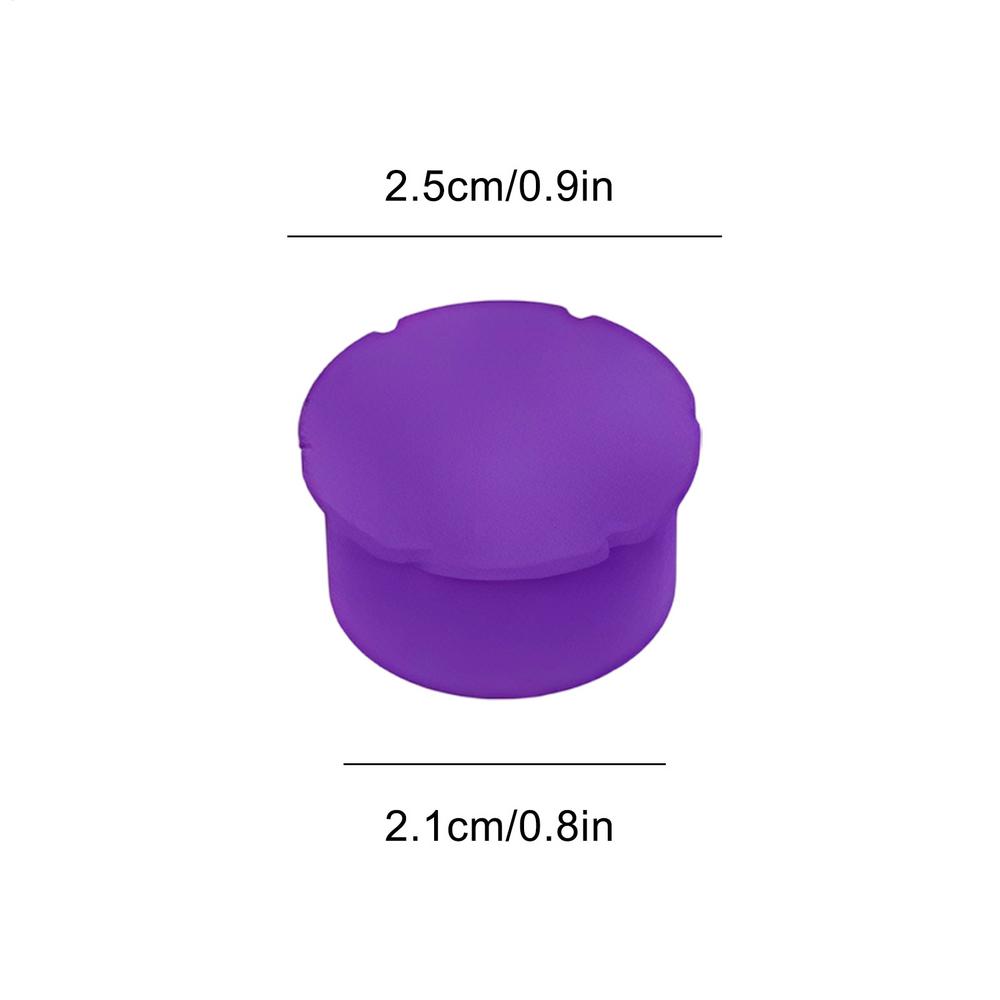 Mini Vials Caps 6 Piece Multipurpose Labware Lids Caps for Glass Vials for Lids Quick Organization Identification Industrial