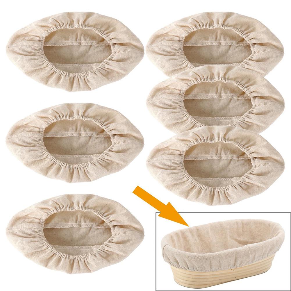 Accesoriu elegant pentru bucătărie Coș de fermentare a pâinii Sac de bumbac cu căptușeală