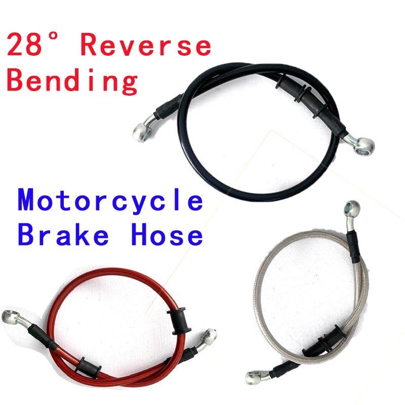 50 cm - 120 cm Modifica Moto Tubo Freno Tubo Olio Freno a Disco Gola Acciaio Freno Tubo Freno Tubo Freno Universale Linea Freno