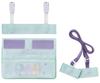 Skater Travel Pocket Pouch with Shoulder 11cm H x 14cm W x 3cm Disney Princess Silhouette for Girls ODKP2-A Strap, 2-Way, D,