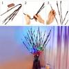 1pc Branch Lights 20 LED Fairy Lights Willow Branches Battery Operated for Home Bedroom Inside Outdoor Decoration