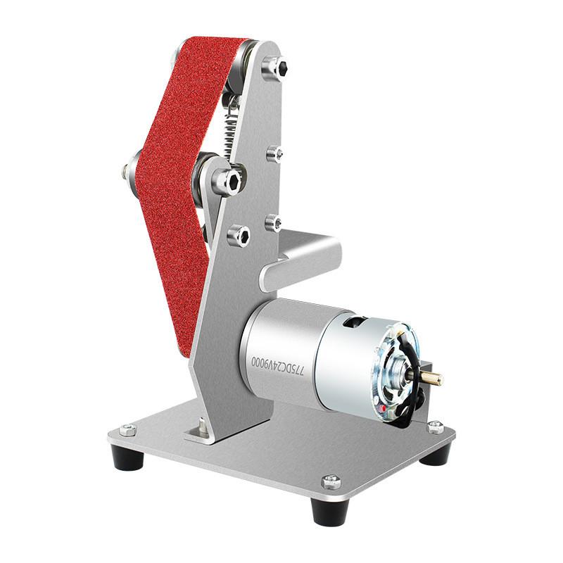 Household Mini Electric Sand Belt Machine DIY Vertical Polisher Small Portable Sharpening Machine 180*150*120MM