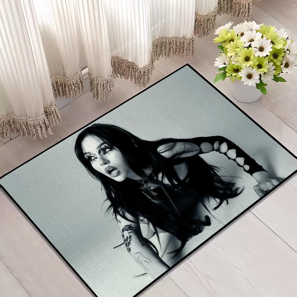 Tappeto da comodino Singer per la casa Tappetino da bagno Tappeto per corridoio Balcone Tappeto per ingresso Sento tutto m-Maggie Lindemann Zerbino hogar Decor